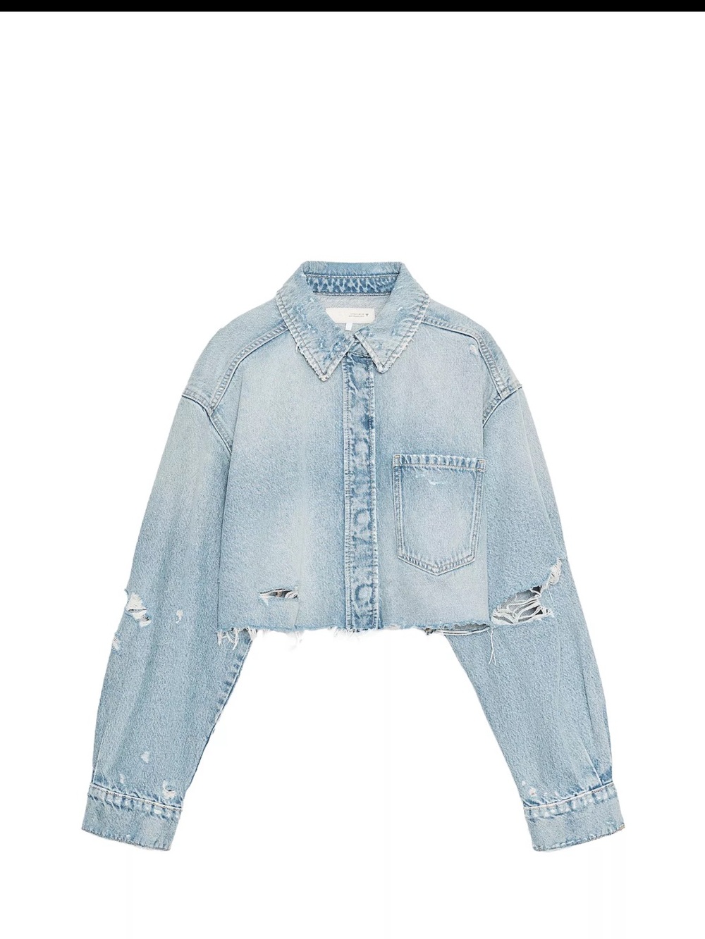 Zara denim
Shirt jacket